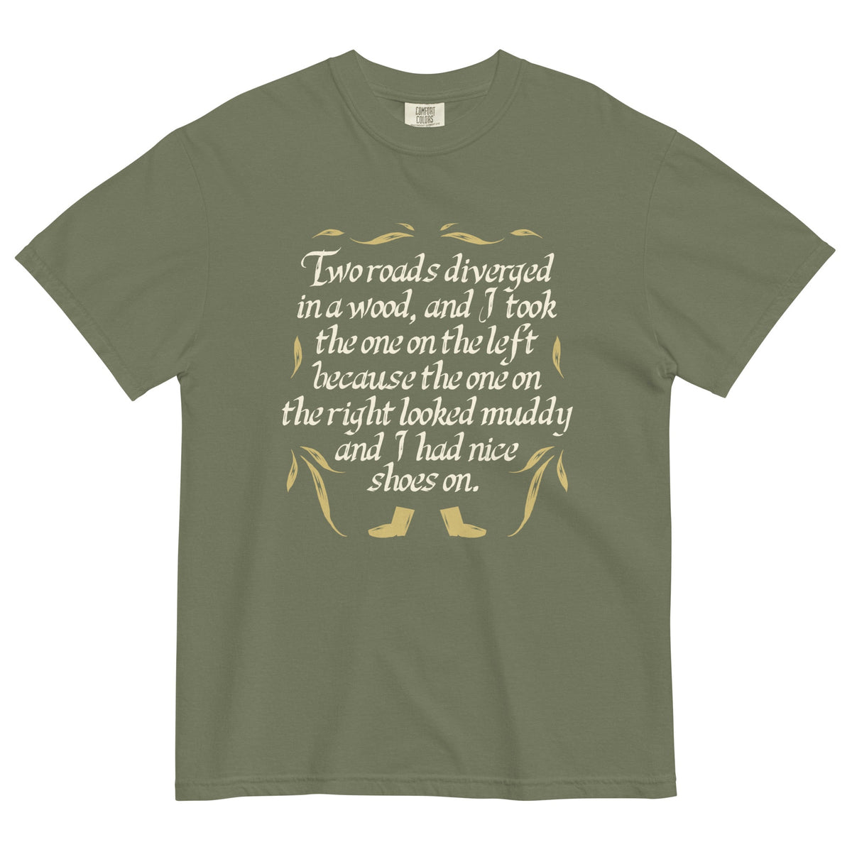 Two Roads Diverged Men's Relaxed Fit Tee product image 5