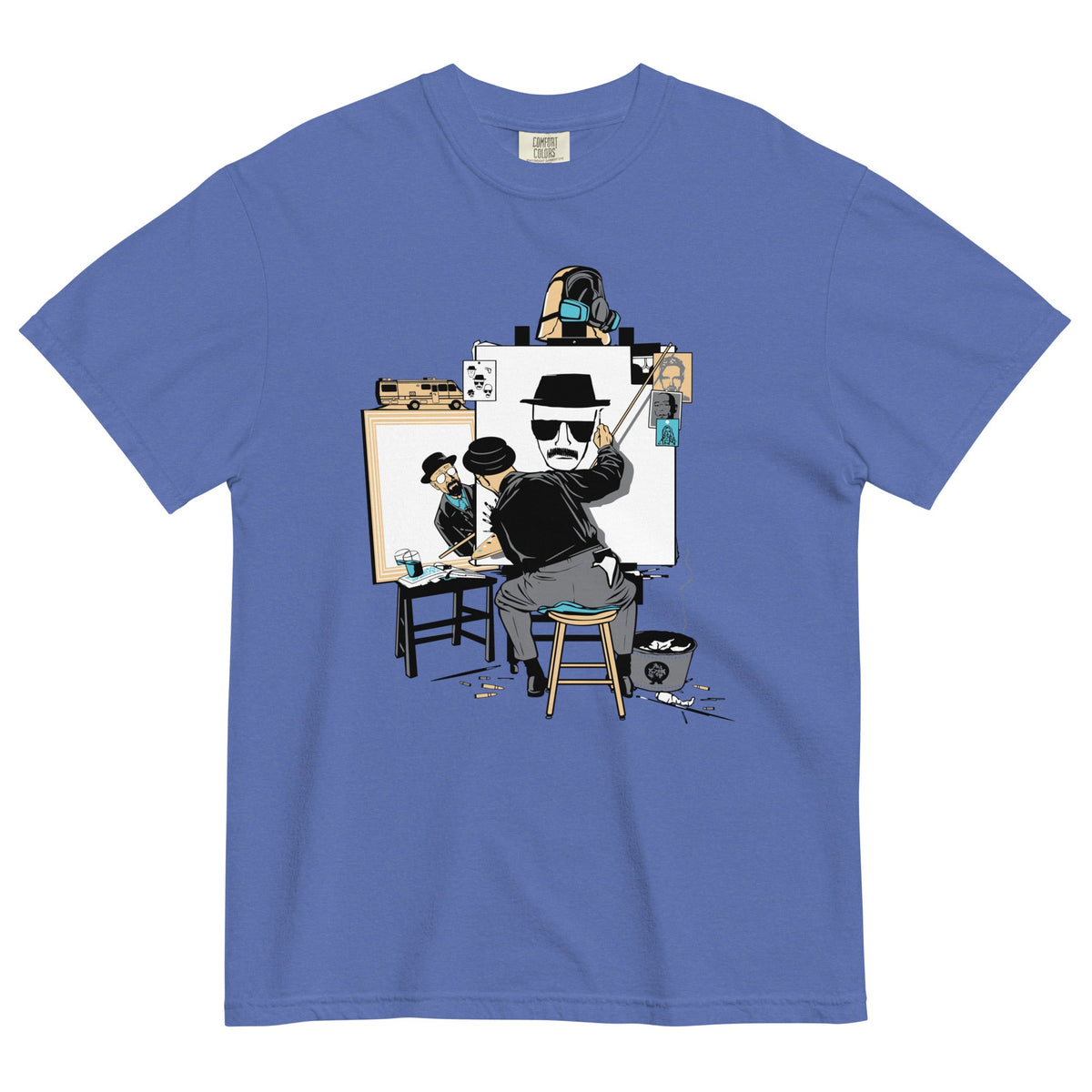 Heisenberg Self Portrait Men's Relaxed Fit Tee product image 7