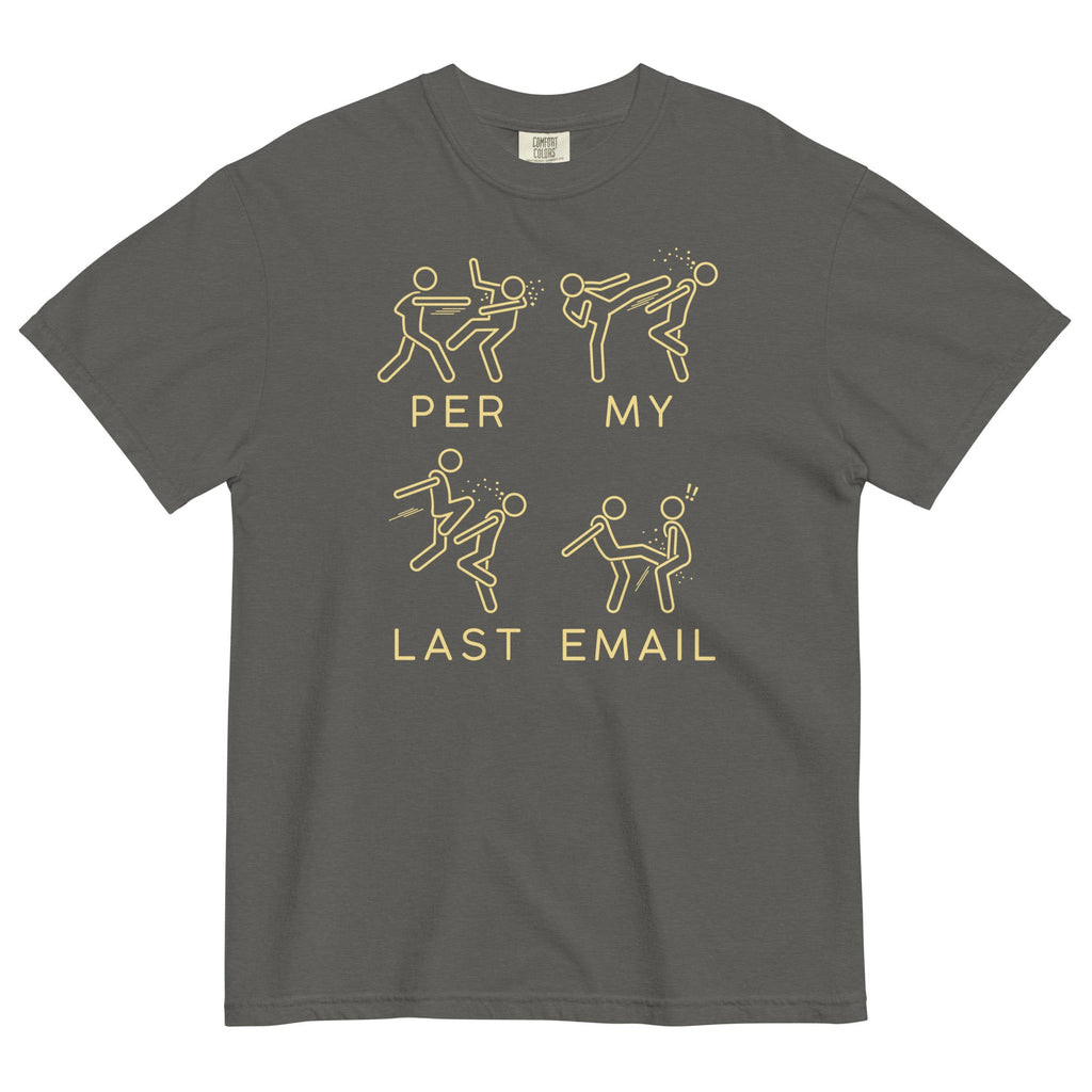 Per My Last Email Men's Relaxed Fit Tee product image 7