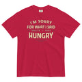 What I Said When I Was Hungry Men's Relaxed Fit Tee product image 1
