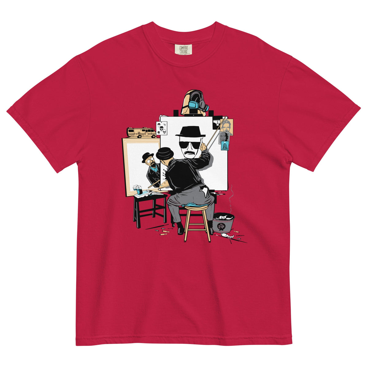 Heisenberg Self Portrait Men's Relaxed Fit Tee product image 6