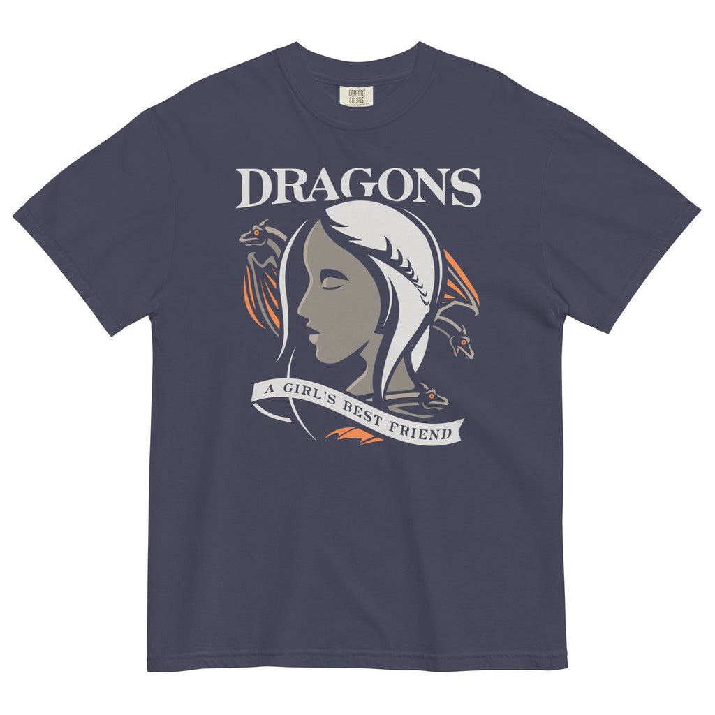 Dragons Are A Girl's Best Friend Men's Relaxed Fit Tee product image 1