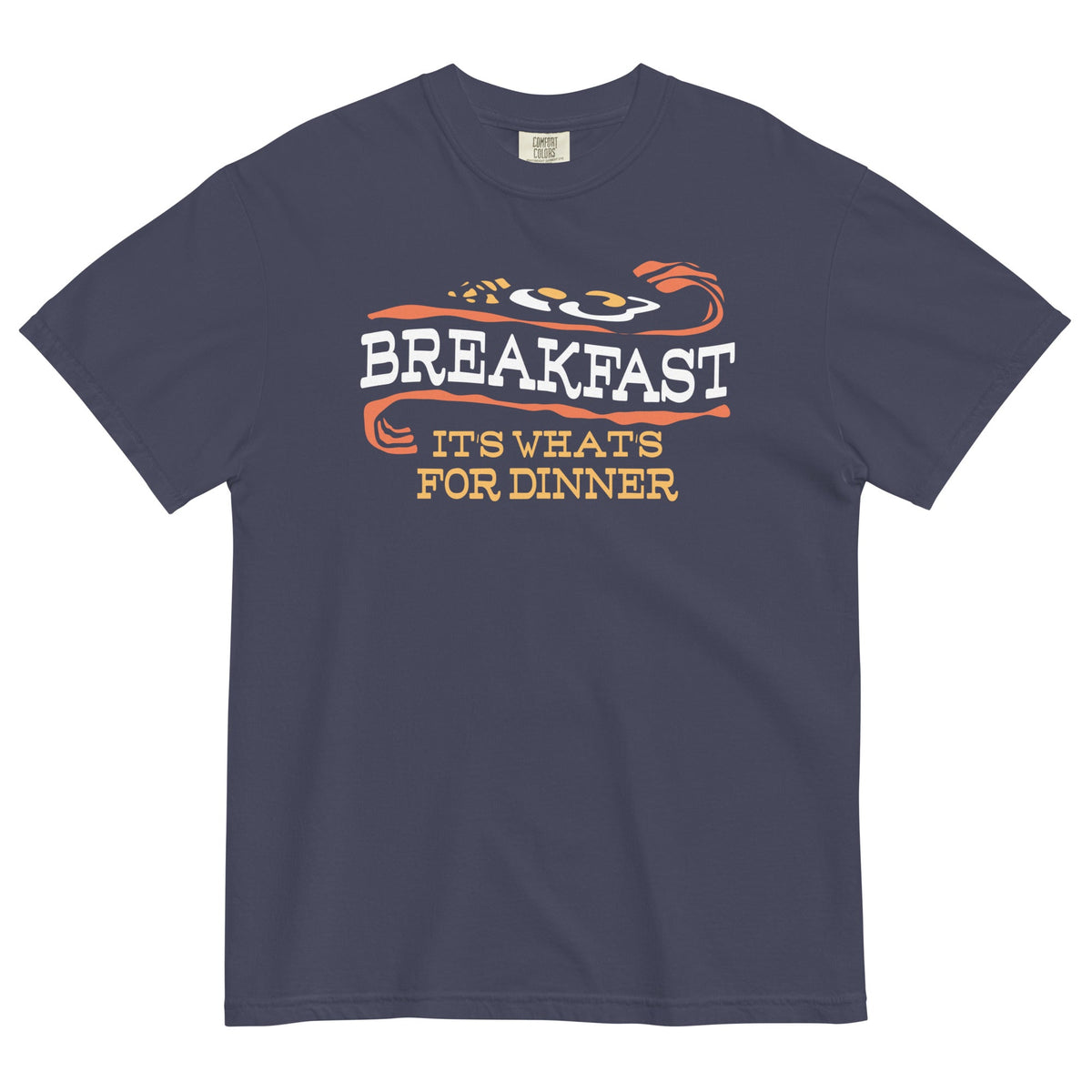 Breakfast, It's What's For Dinner Men's Relaxed Fit Tee product image 1