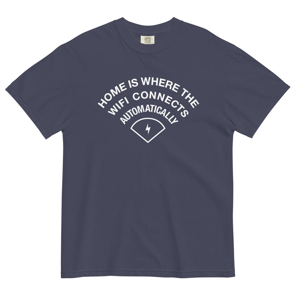 Home Is Where The WiFI Connects Automatically Men's Relaxed product image 1