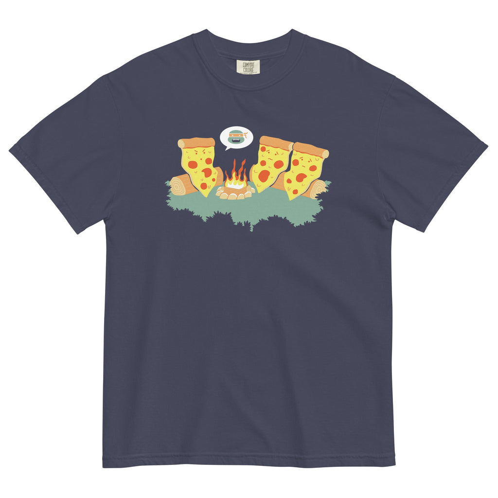 Pizza Campfire Story Men's Relaxed Fit Tee product image 2