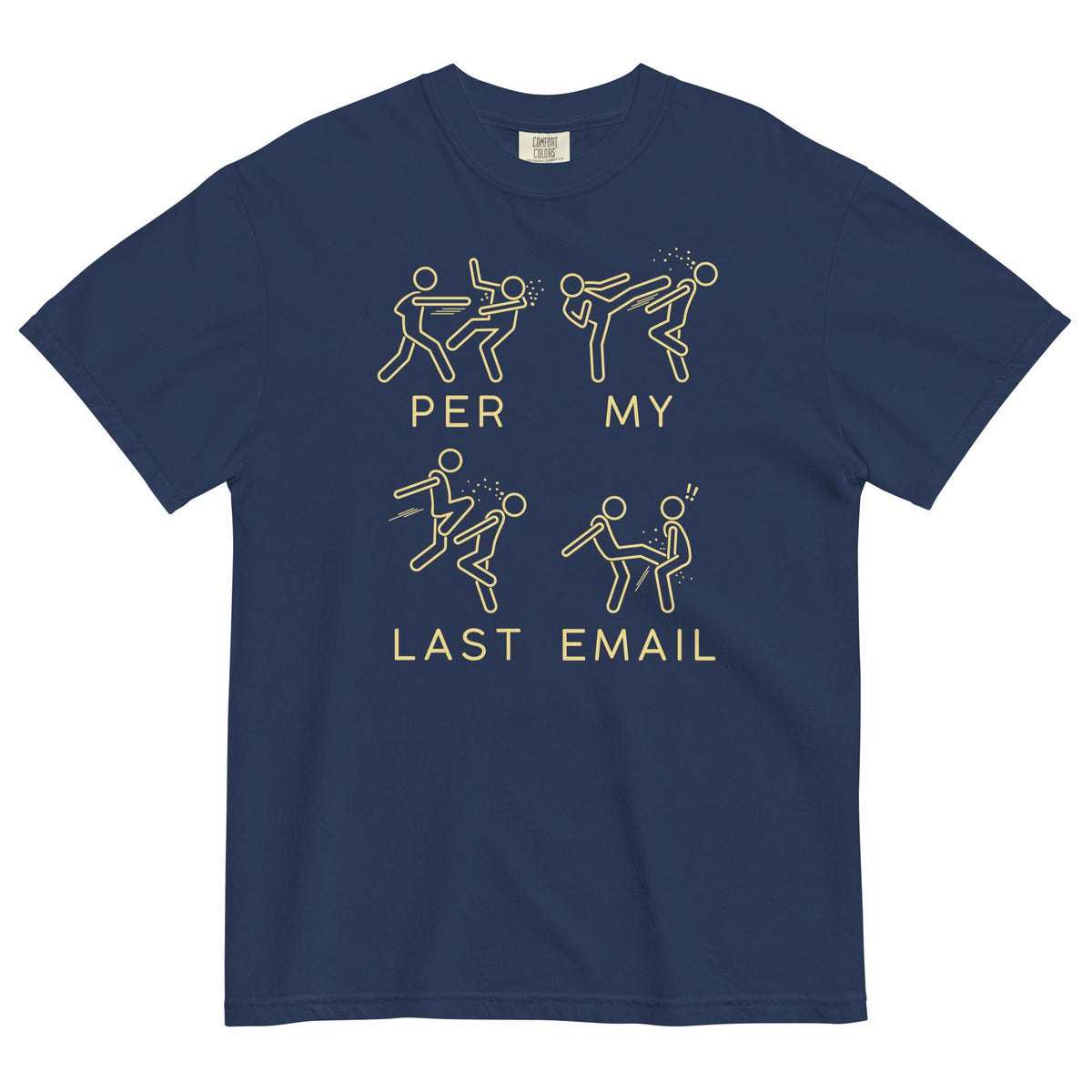 Per My Last Email Men's Relaxed Fit Tee product image 4