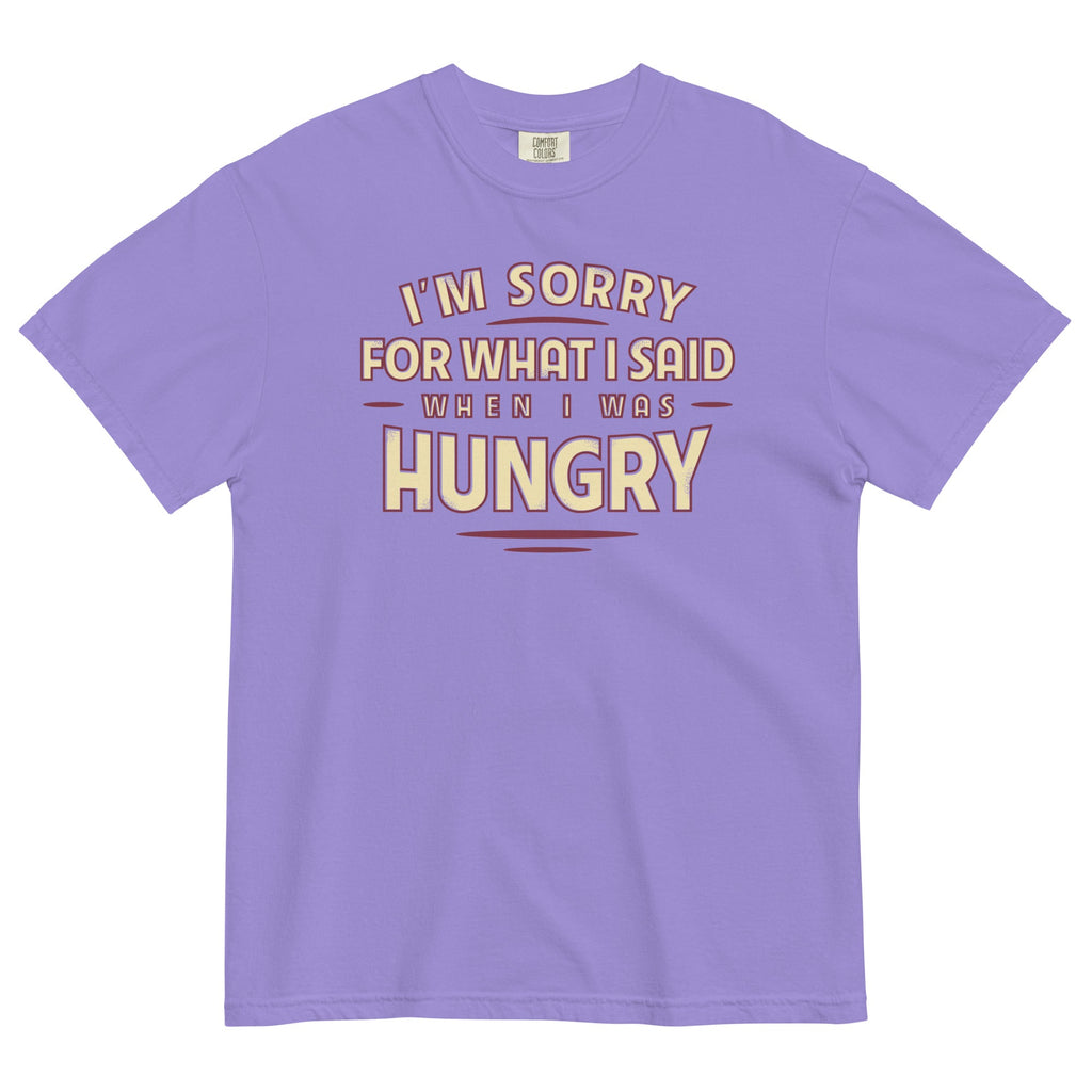 What I Said When I Was Hungry Men's Relaxed Fit Tee product image 3