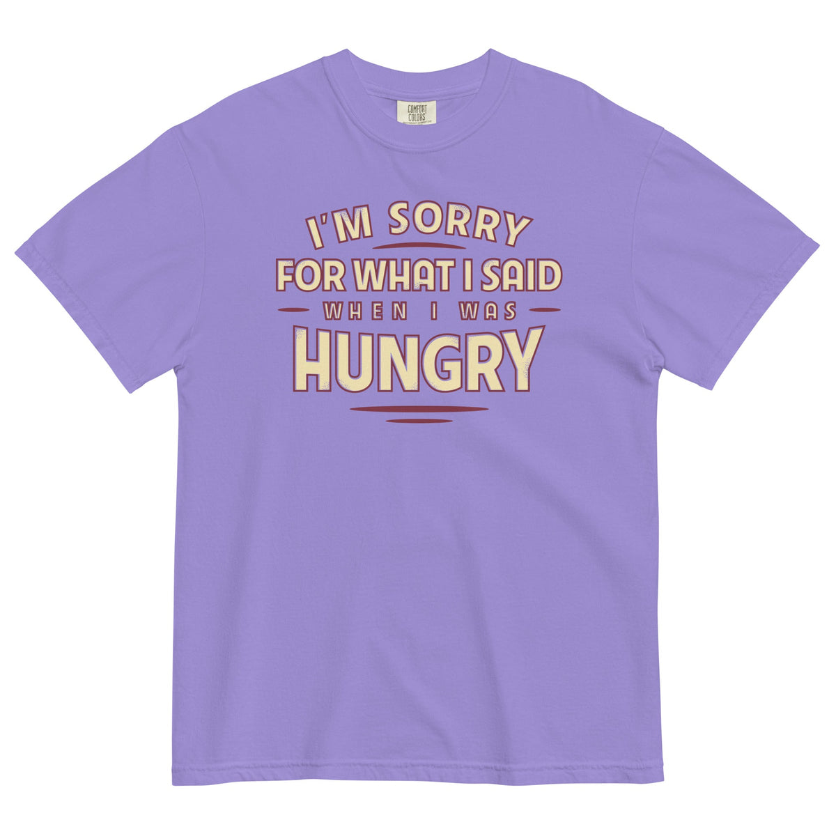 What I Said When I Was Hungry Men's Relaxed Fit Tee product image 3