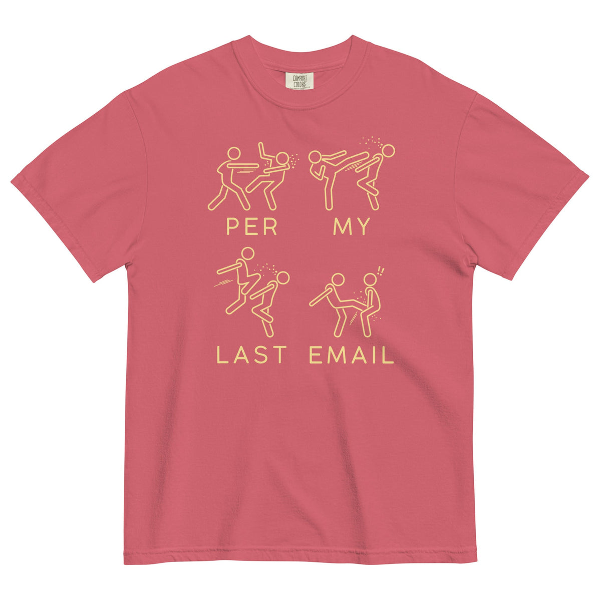 Per My Last Email Men's Relaxed Fit Tee product image 5
