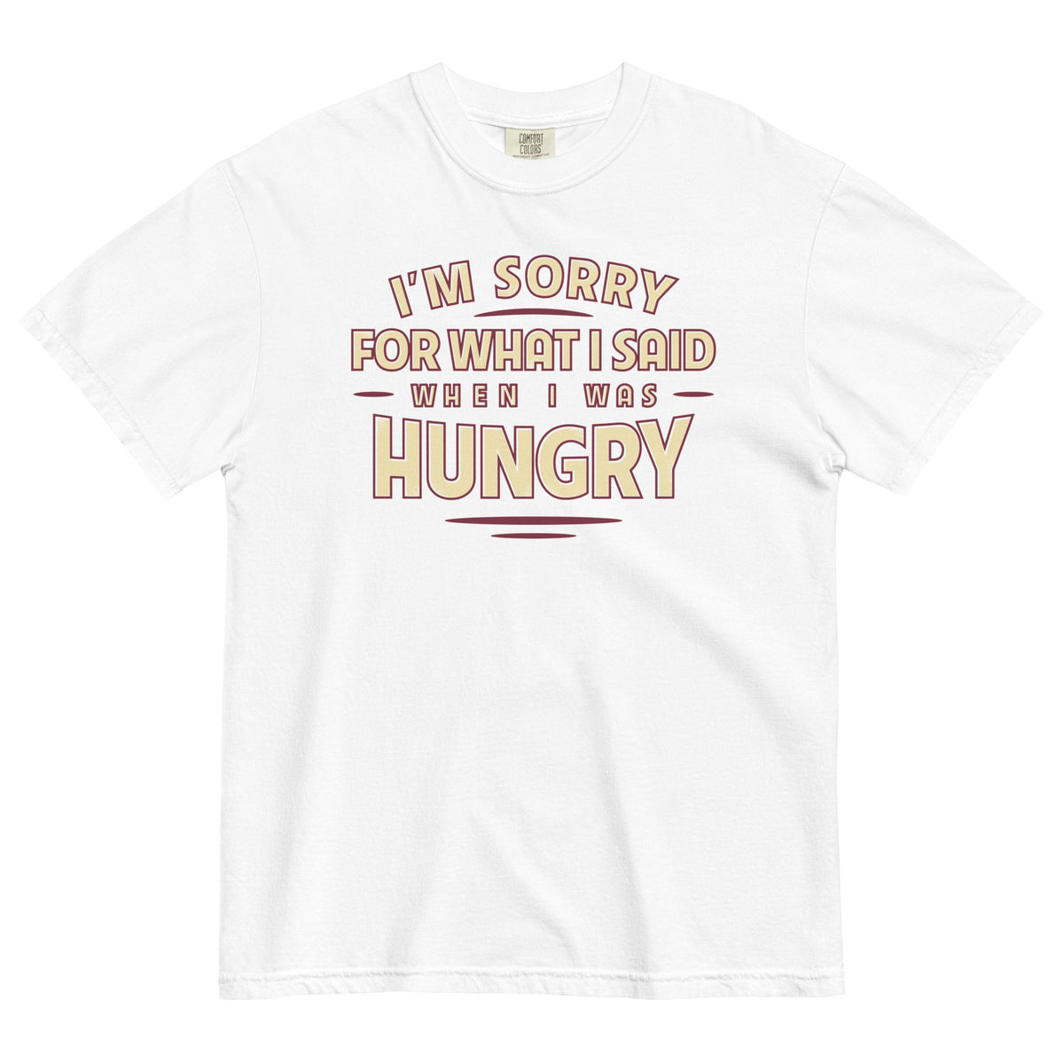 What I Said When I Was Hungry Men's Relaxed Fit Tee product image 5