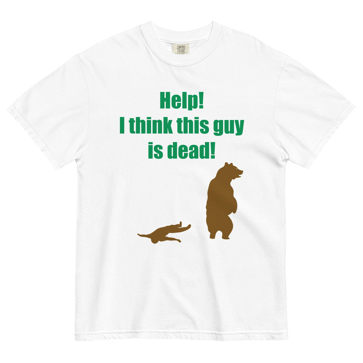 Help! I Think This Guy Is Dead! Men's Relaxed Fit Tee product image 5