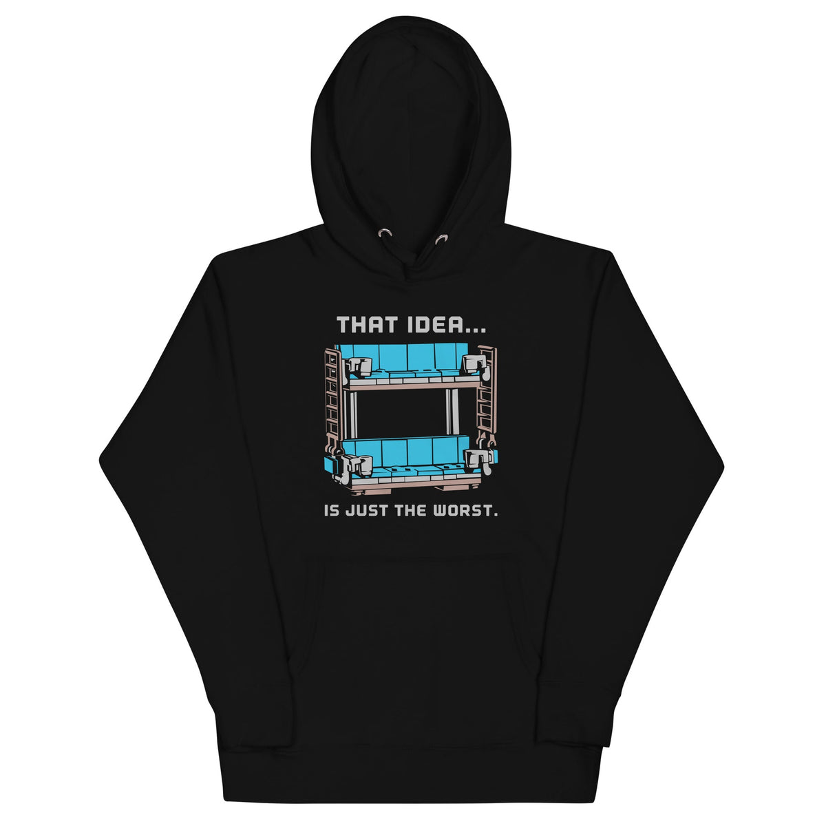 Double Decker Couch Unisex Hoodie product image 2