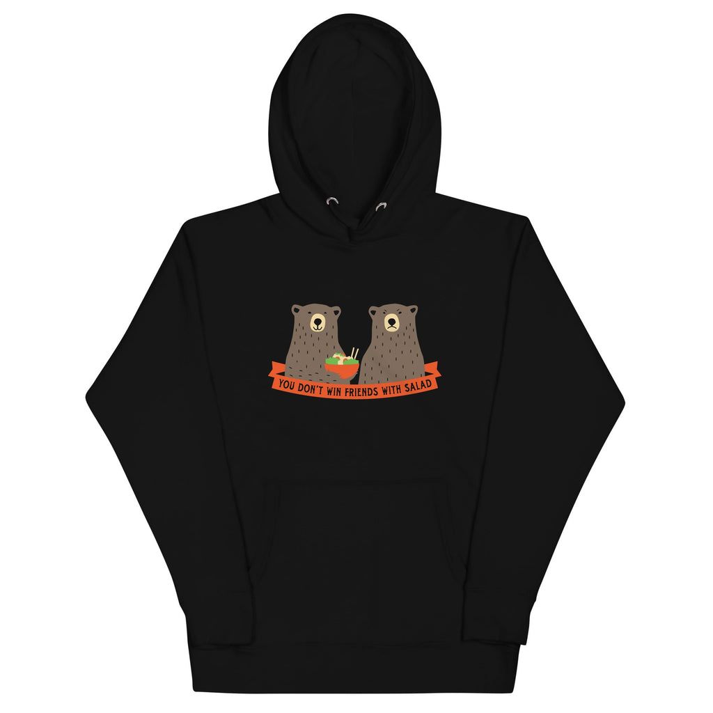 You Don't Win Friends With Salad Unisex Hoodie product image 2