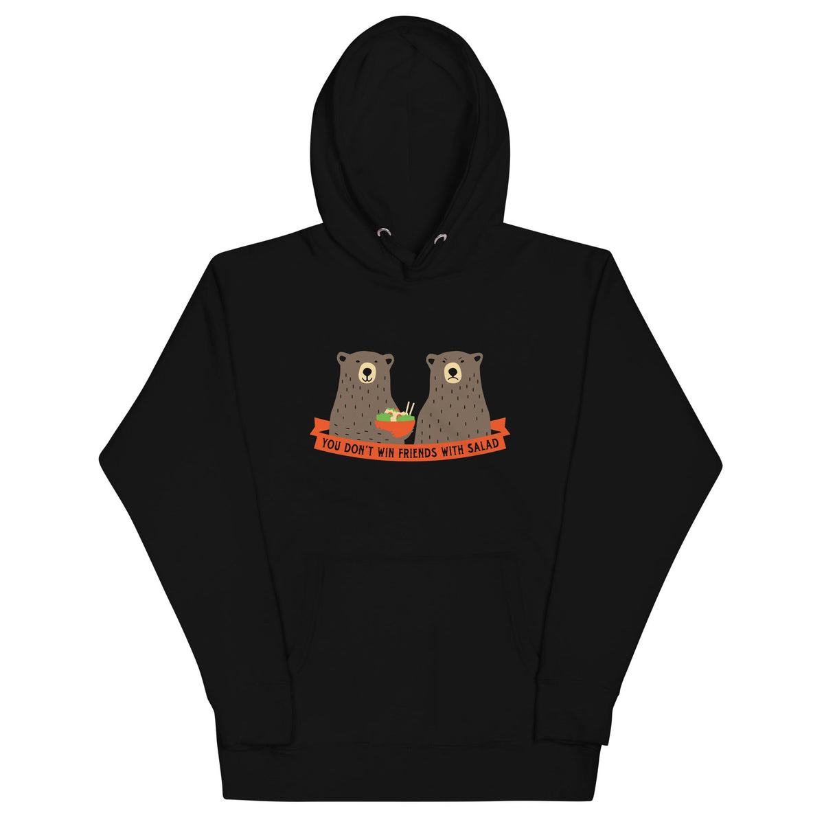 You Don't Win Friends With Salad Unisex Hoodie product image 2