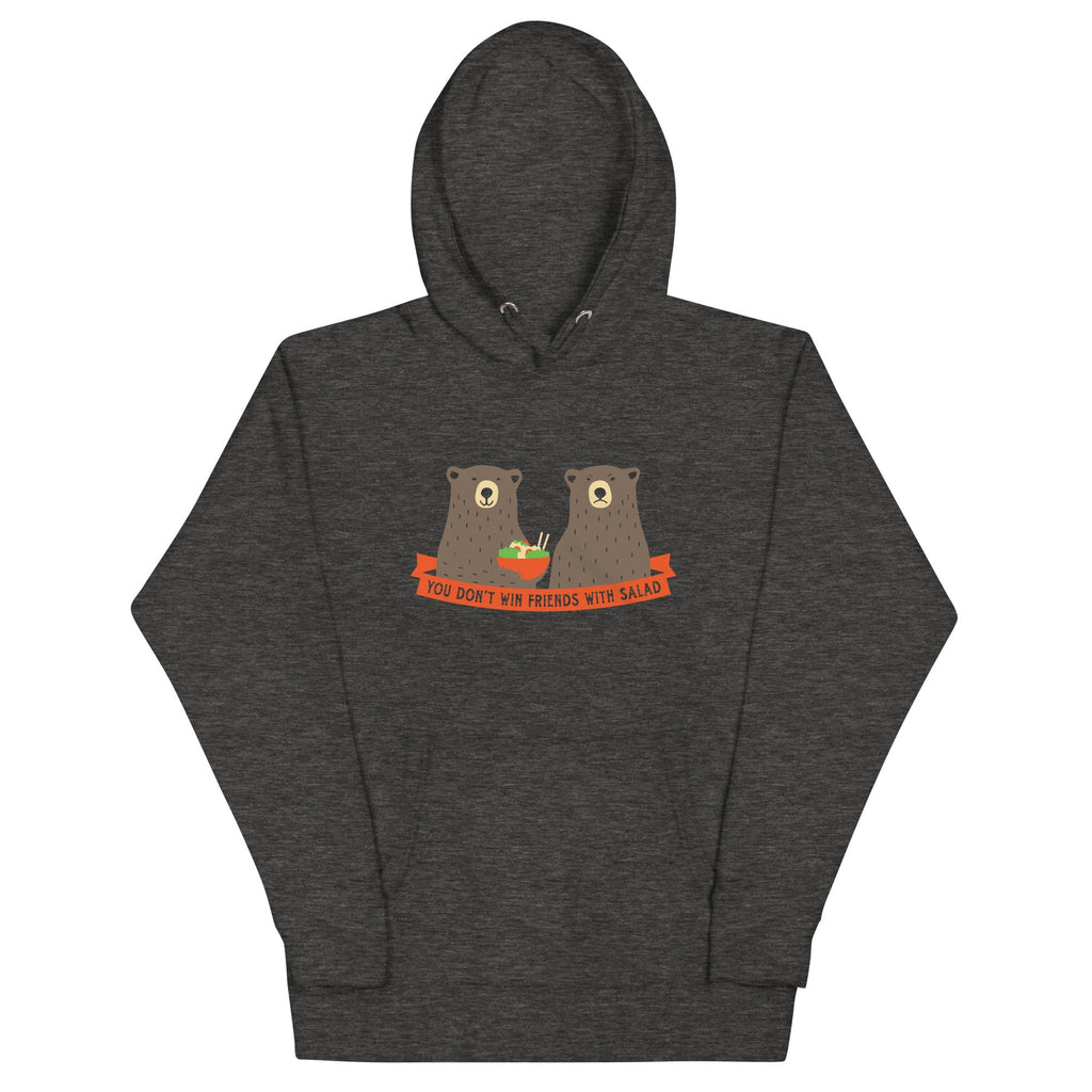 You Don't Win Friends With Salad Unisex Hoodie product image 3