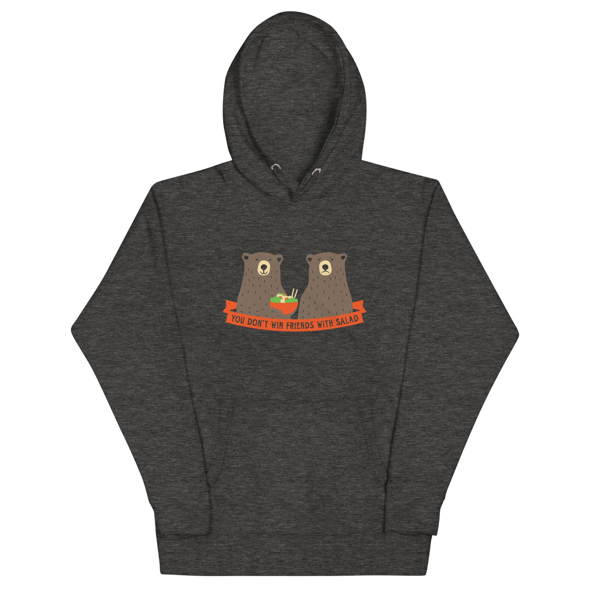 You Don't Win Friends With Salad Unisex Hoodie product image 3