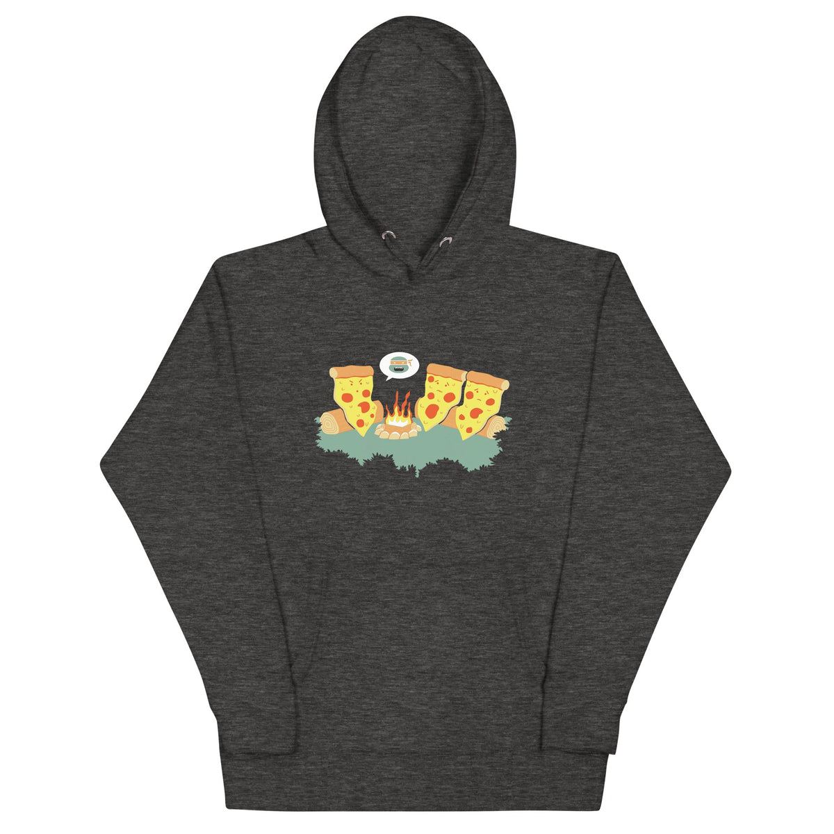 Pizza Campfire Story Unisex Hoodie product image 4