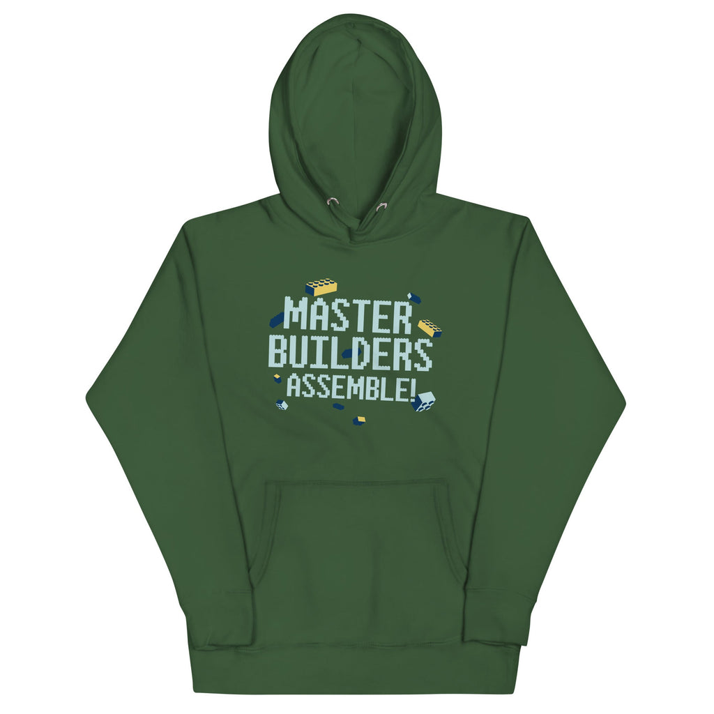Master Builders Assemble! Unisex Hoodie product image 2