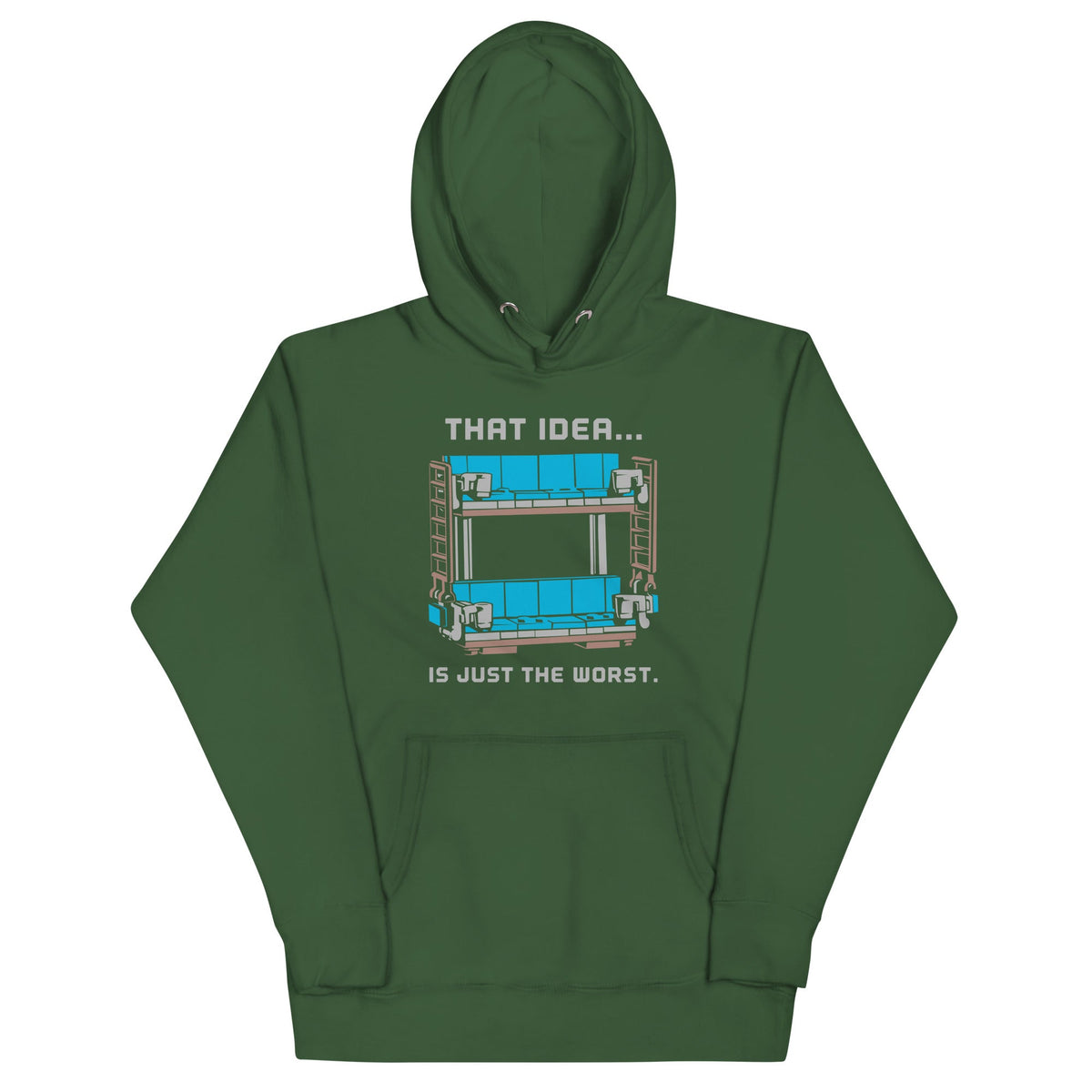 Double Decker Couch Unisex Hoodie product image 5