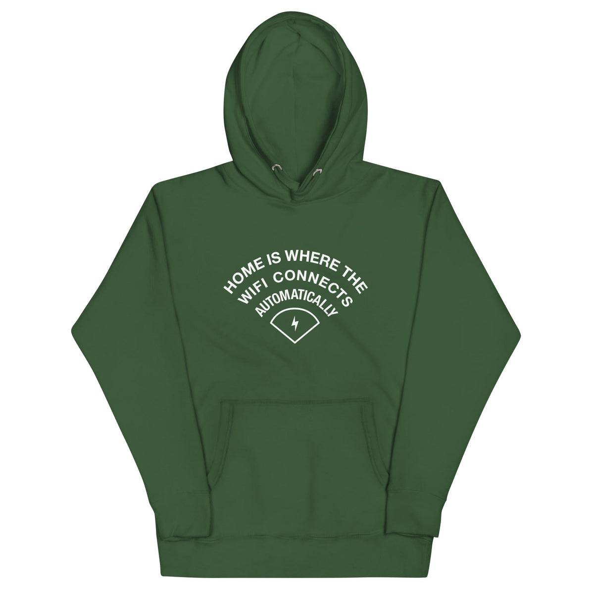 Home Is Where The WiFI Connects Automatically Unisex Hoodie product image 7