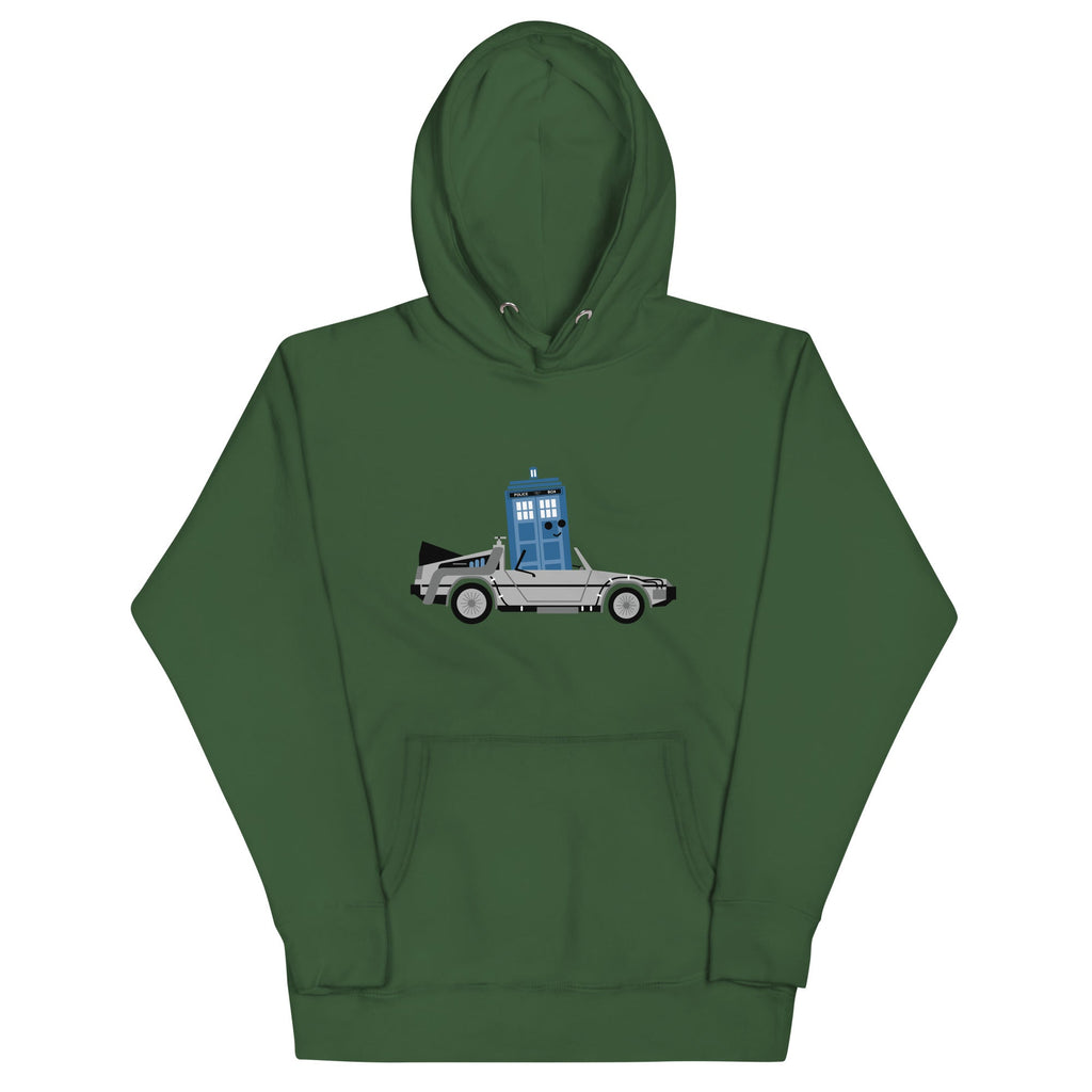 Time Machine x Two Unisex Hoodie product image 1