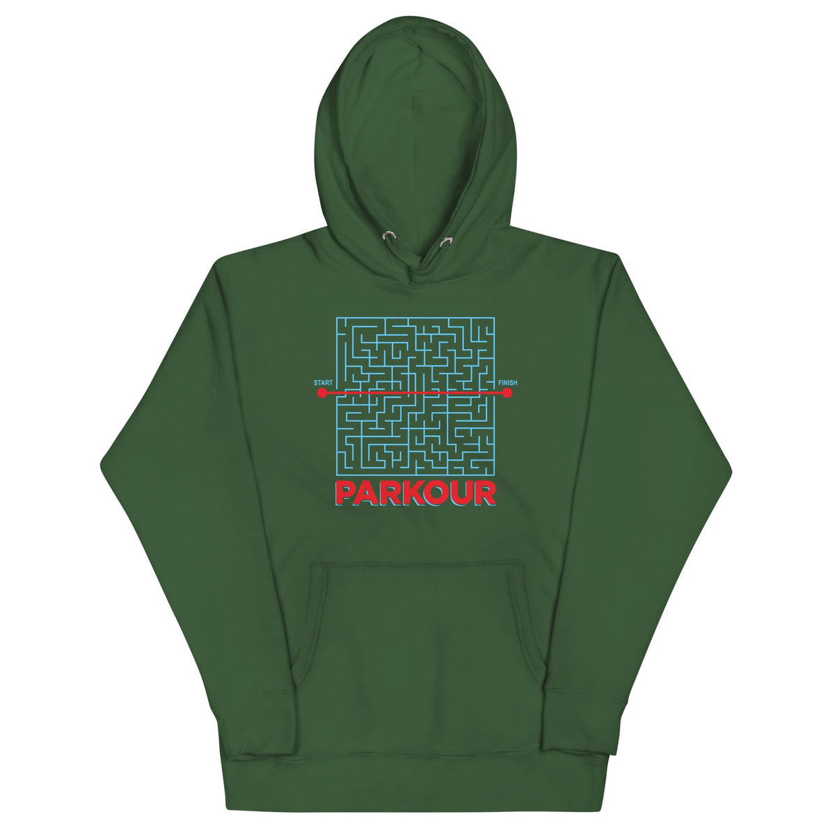 Parkour Unisex Hoodie product image 4