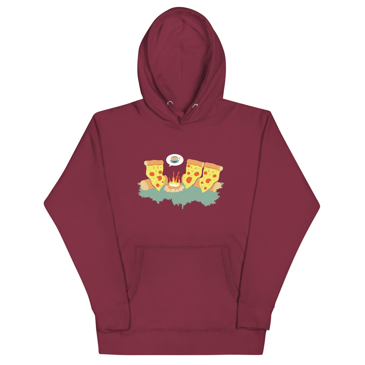 Pizza Campfire Story Unisex Hoodie product image 3