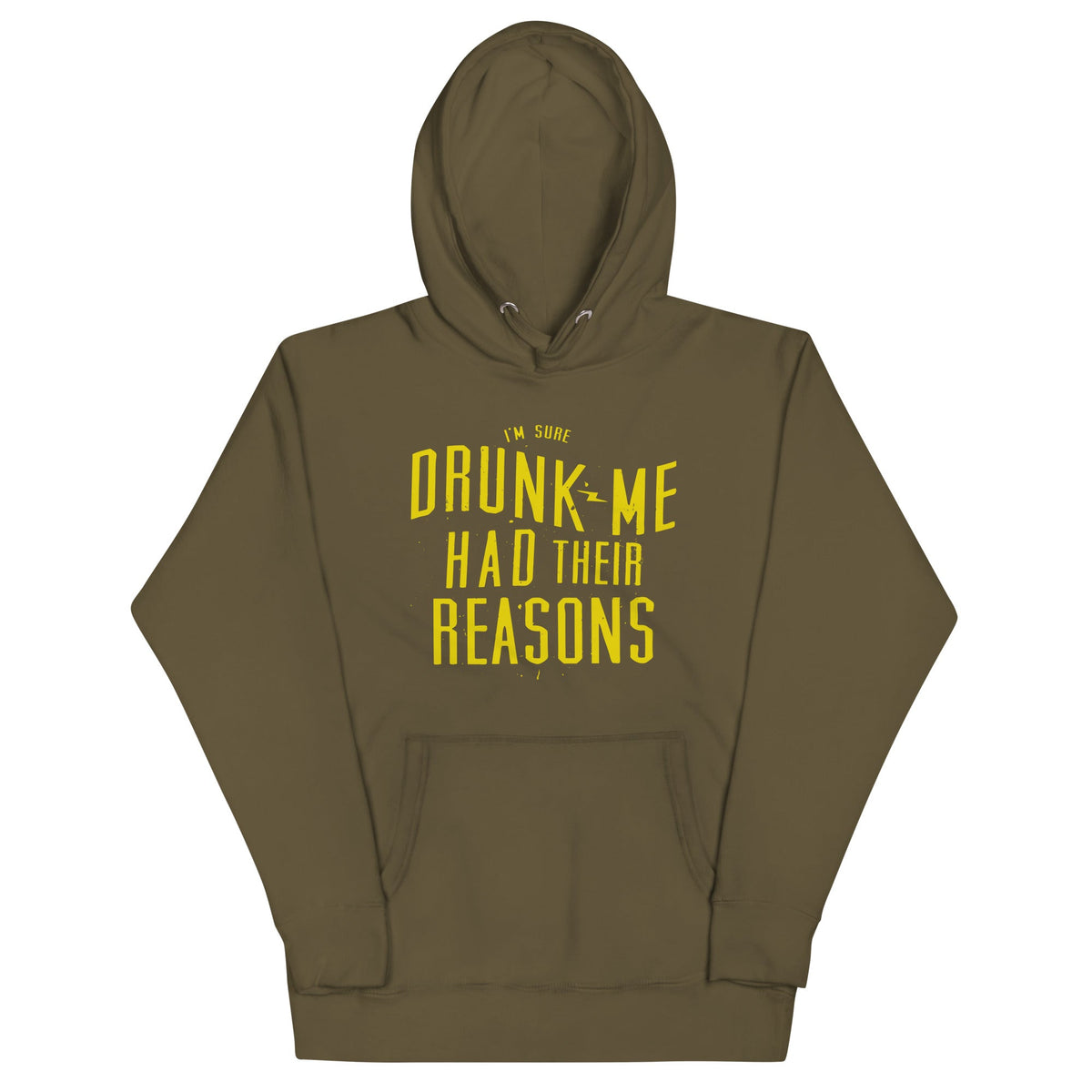 Drunk Me Had Their Reasons Unisex Hoodie product image 7