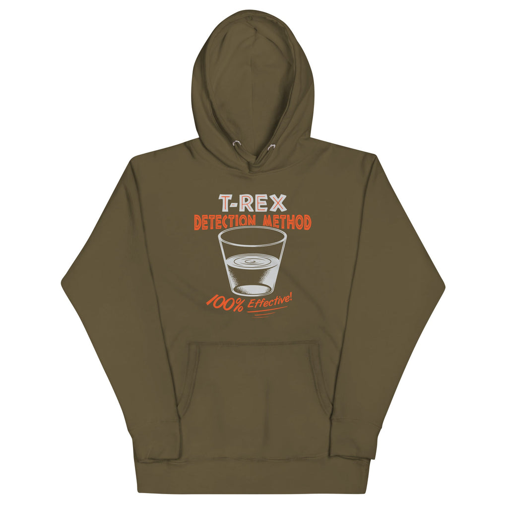 T-Rex Detection Method Unisex Hoodie product image 1