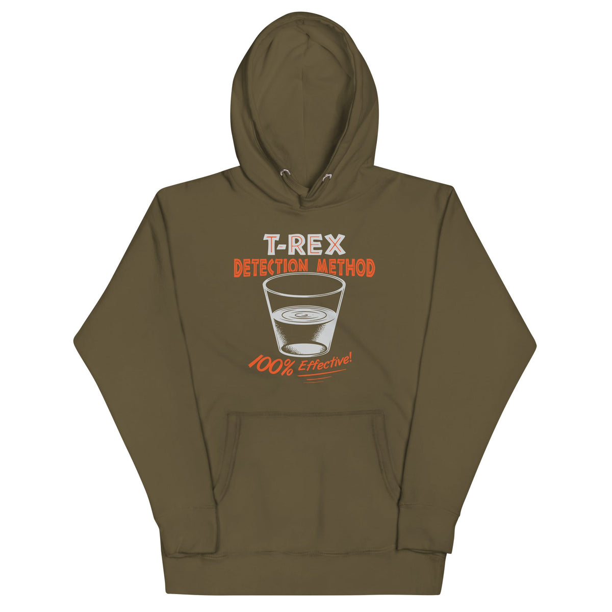 T-Rex Detection Method Unisex Hoodie product image 1