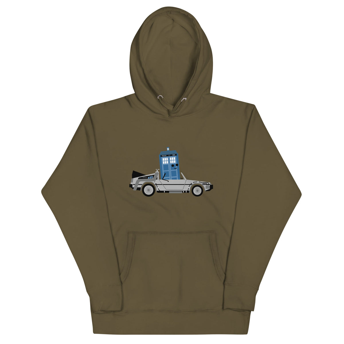 Time Machine x Two Unisex Hoodie product image 4
