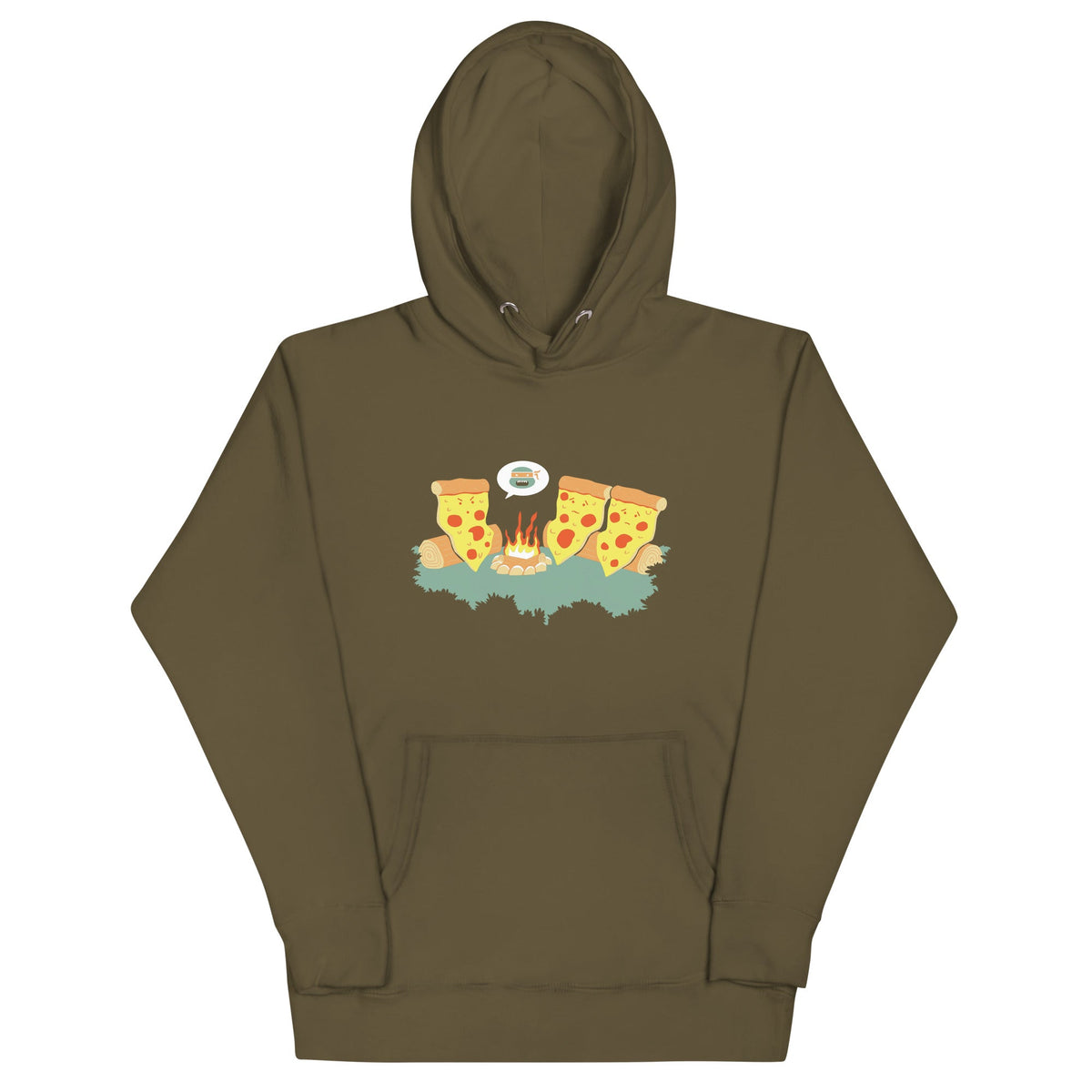 Pizza Campfire Story Unisex Hoodie product image 7