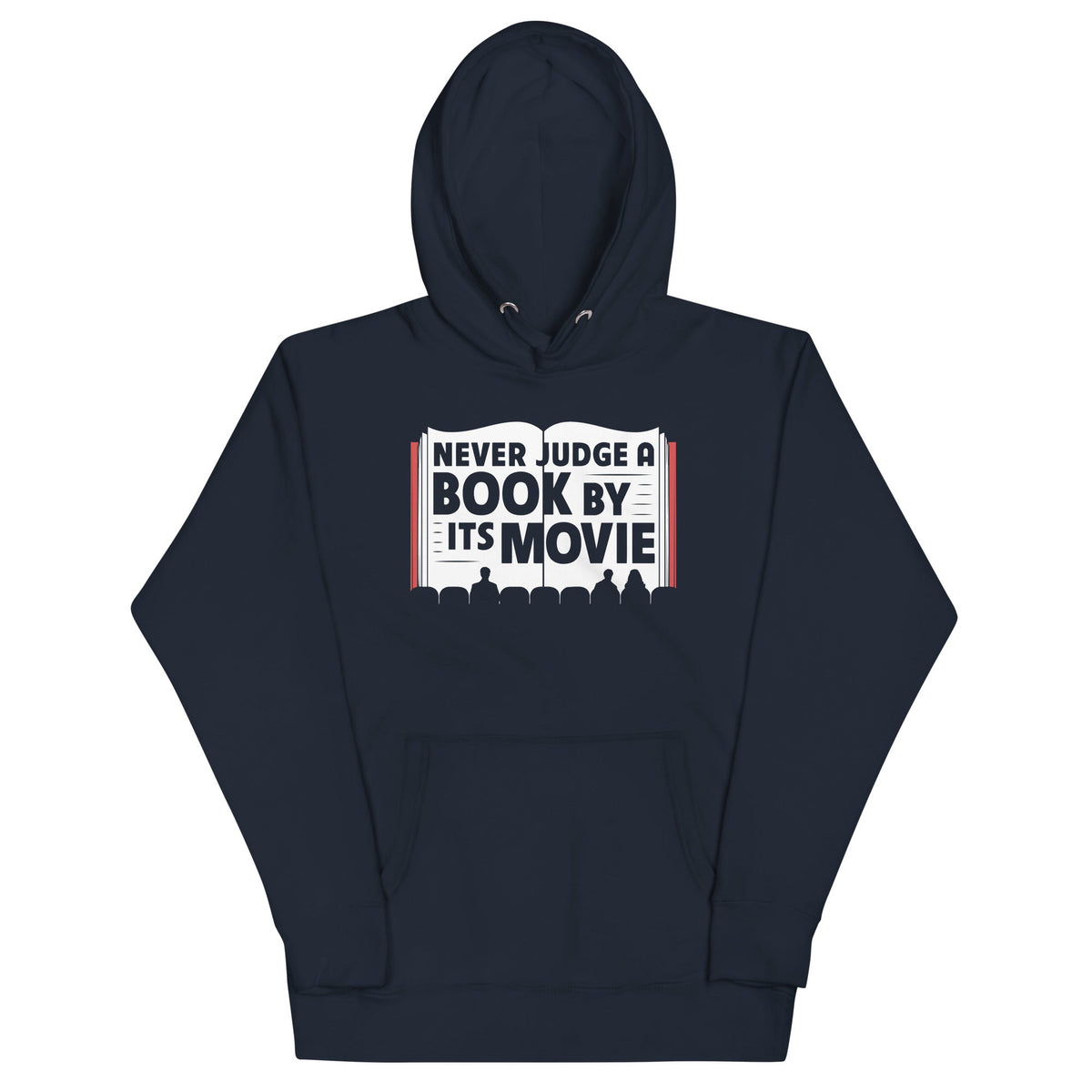 Never Judge A Book By Its Movie Unisex Hoodie product image 2