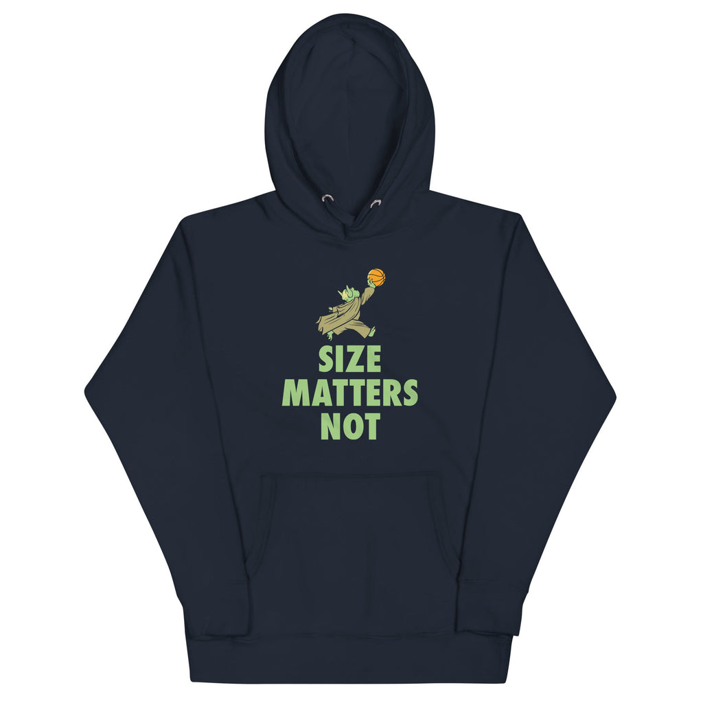 Size Matters Not Unisex Hoodie product image 3