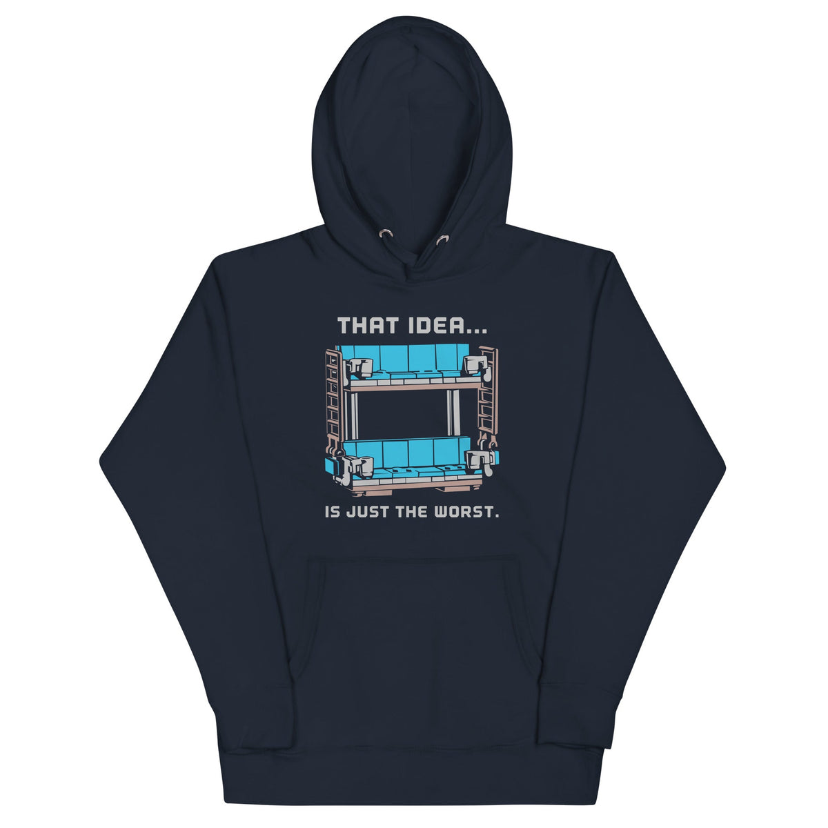 Double Decker Couch Unisex Hoodie product image 1