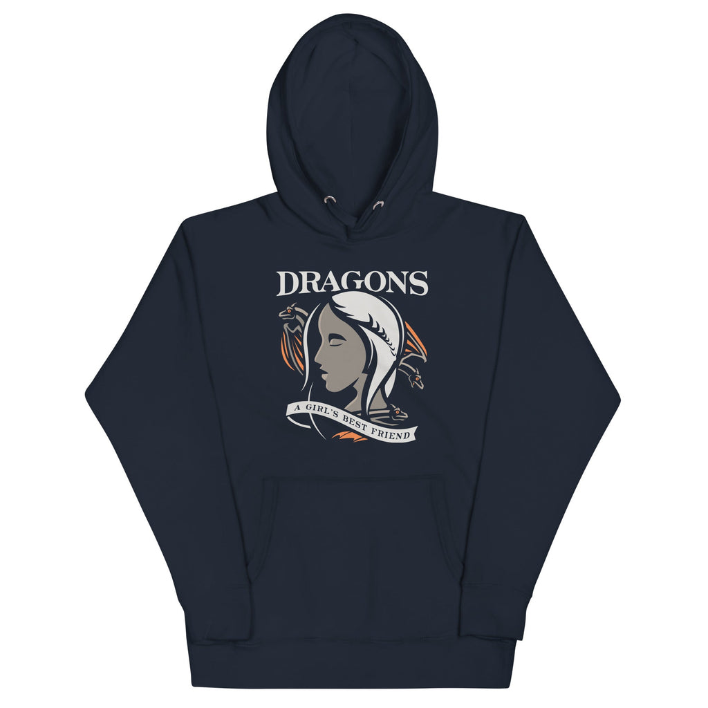 Dragons Are A Girl's Best Friend Unisex Hoodie product image 1