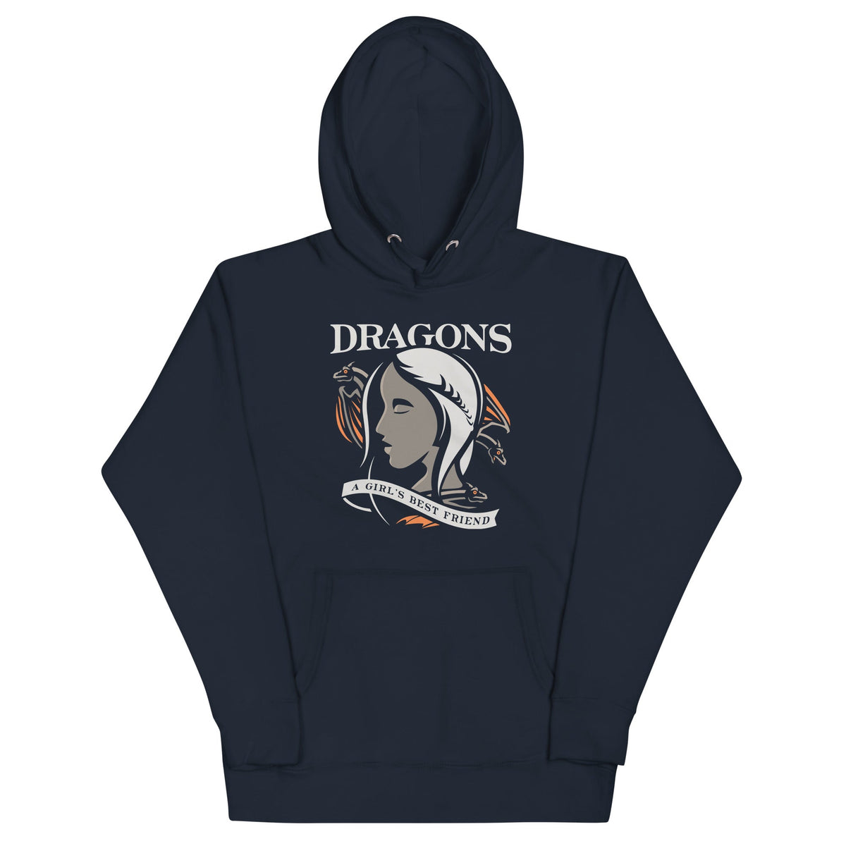 Dragons Are A Girl's Best Friend Unisex Hoodie product image 1