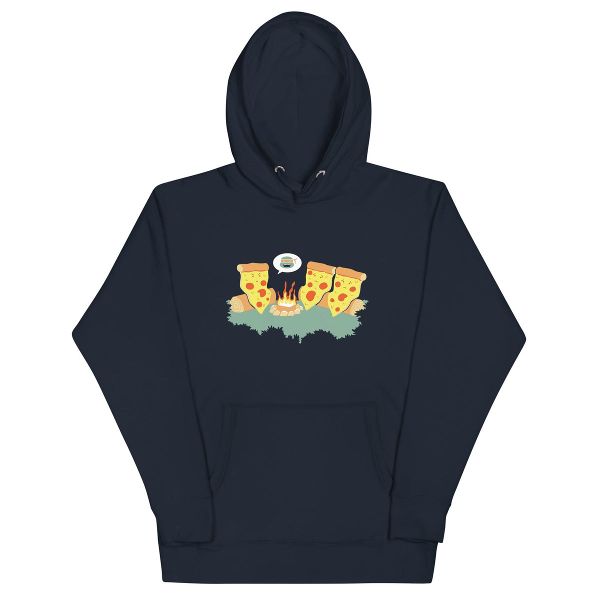 Pizza Campfire Story Unisex Hoodie product image 2
