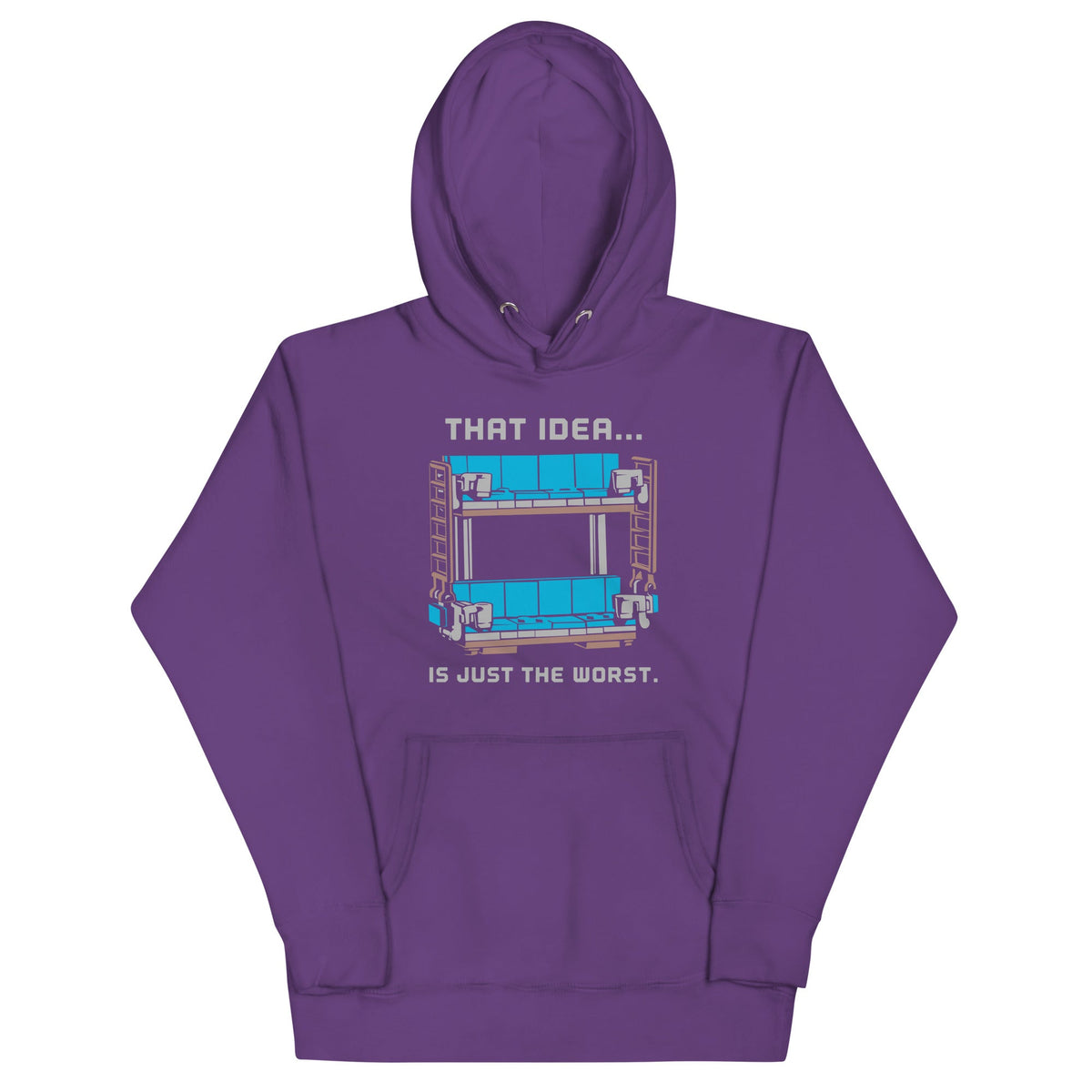 Double Decker Couch Unisex Hoodie product image 4