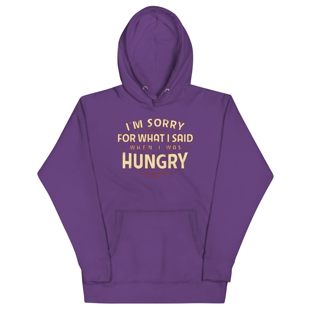 What I Said When I Was Hungry Unisex Hoodie product image 2