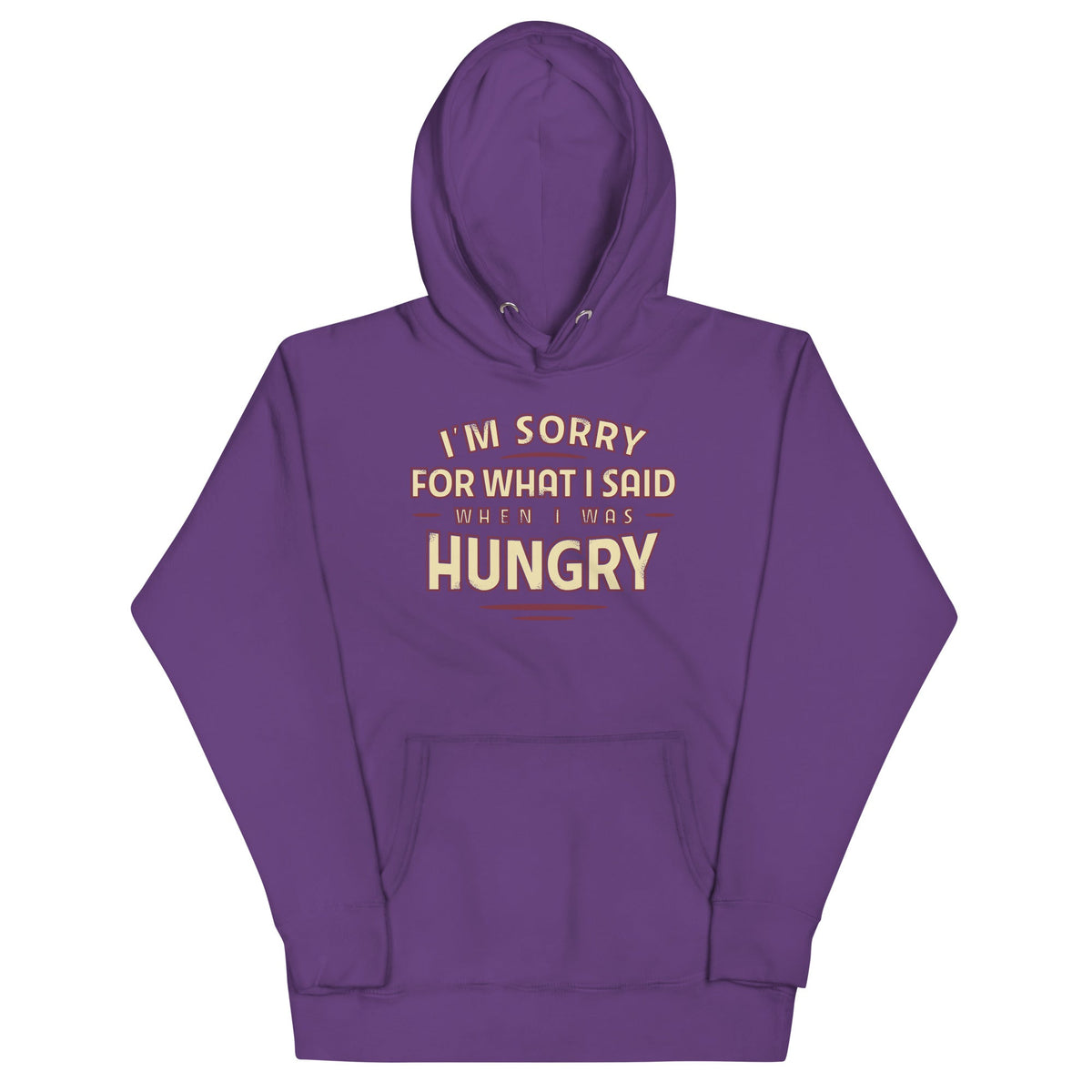 What I Said When I Was Hungry Unisex Hoodie product image 2