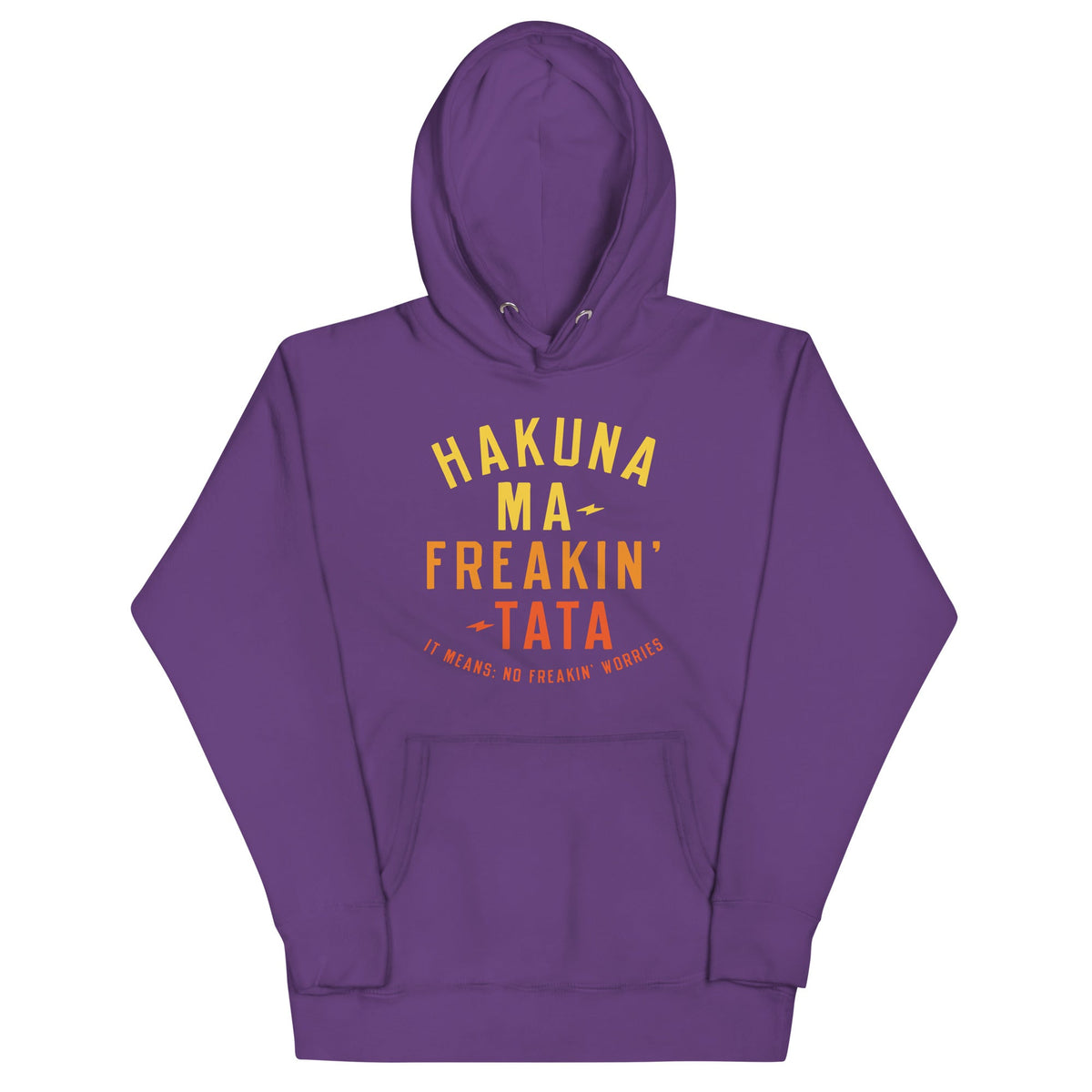Hakuna Ma-Freakin-Tata Unisex Hoodie product image 4