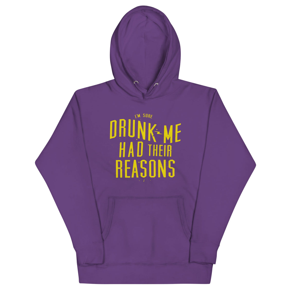 Drunk Me Had Their Reasons Unisex Hoodie product image 6