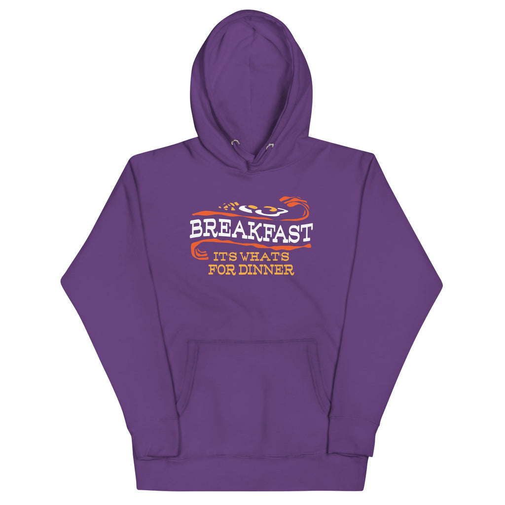 Breakfast, It's What's For Dinner Unisex Hoodie product image 3