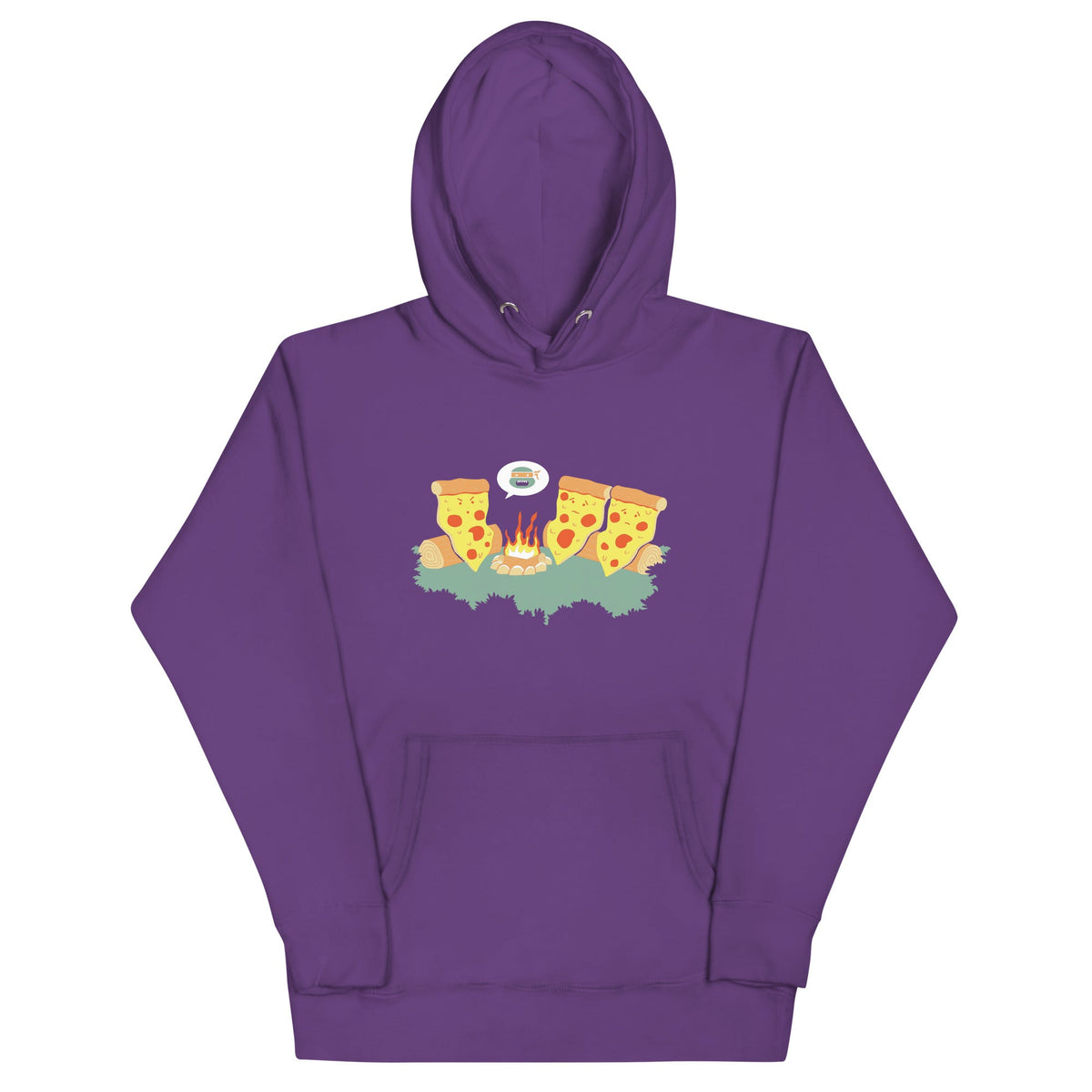 Pizza Campfire Story Unisex Hoodie product image 6