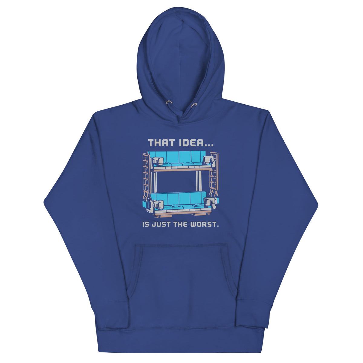 Double Decker Couch Unisex Hoodie product image 3