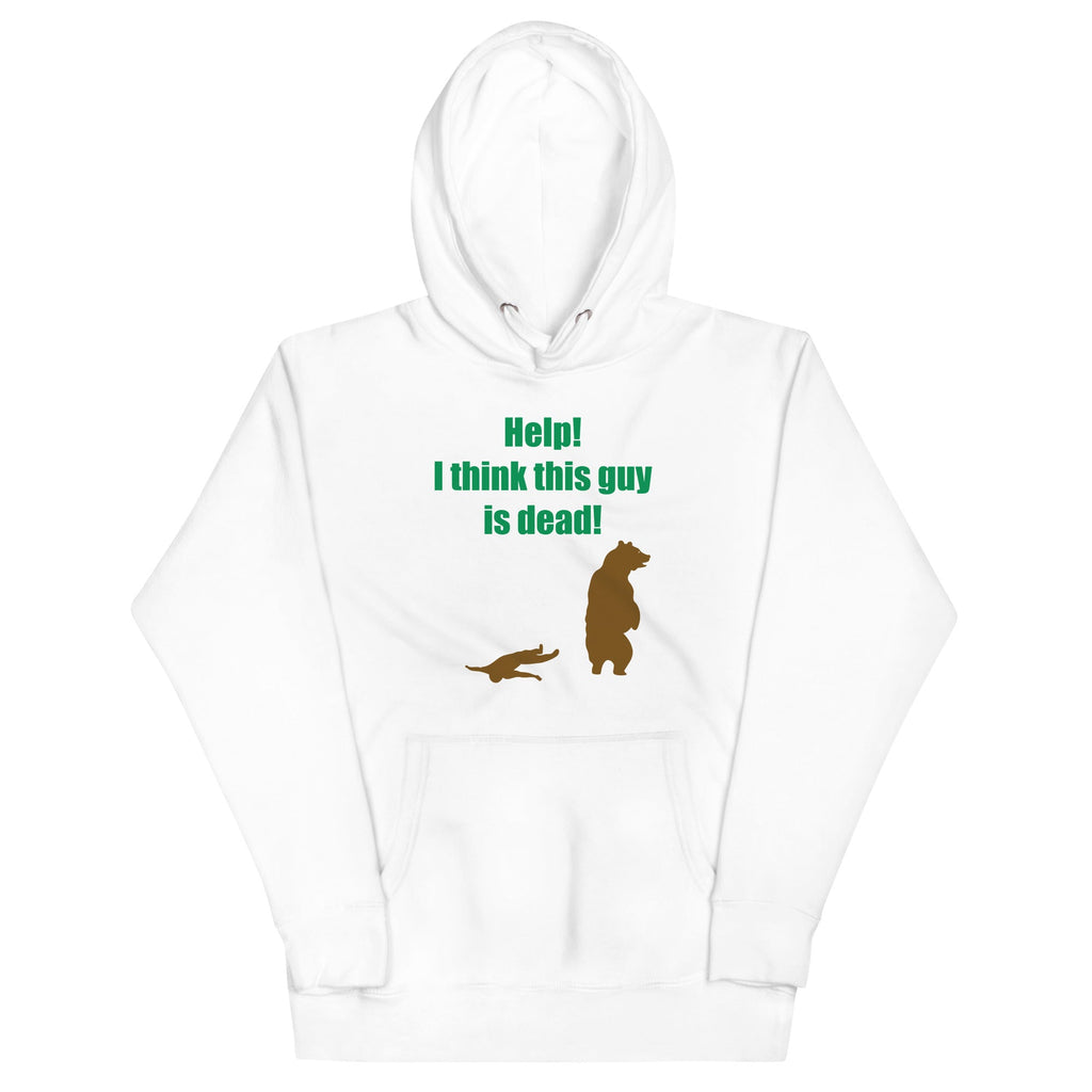 Help! I Think This Guy Is Dead! Unisex Hoodie product image 4