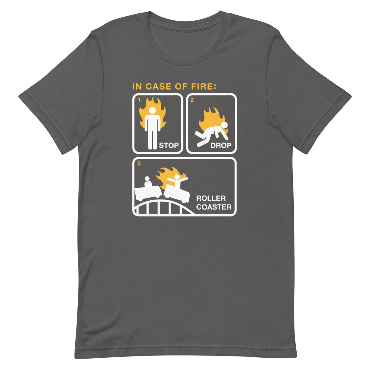 Stop Drop Roller Coaster Men's Signature Tee product image 6