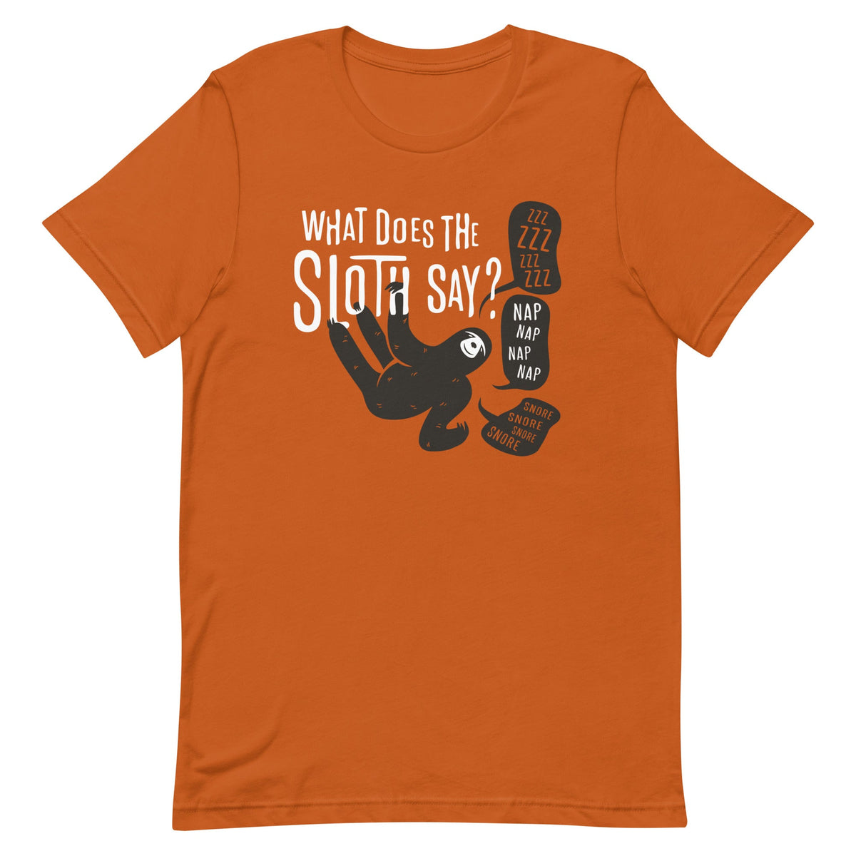 What Does The Sloth Say? Men's Signature Tee product image 3