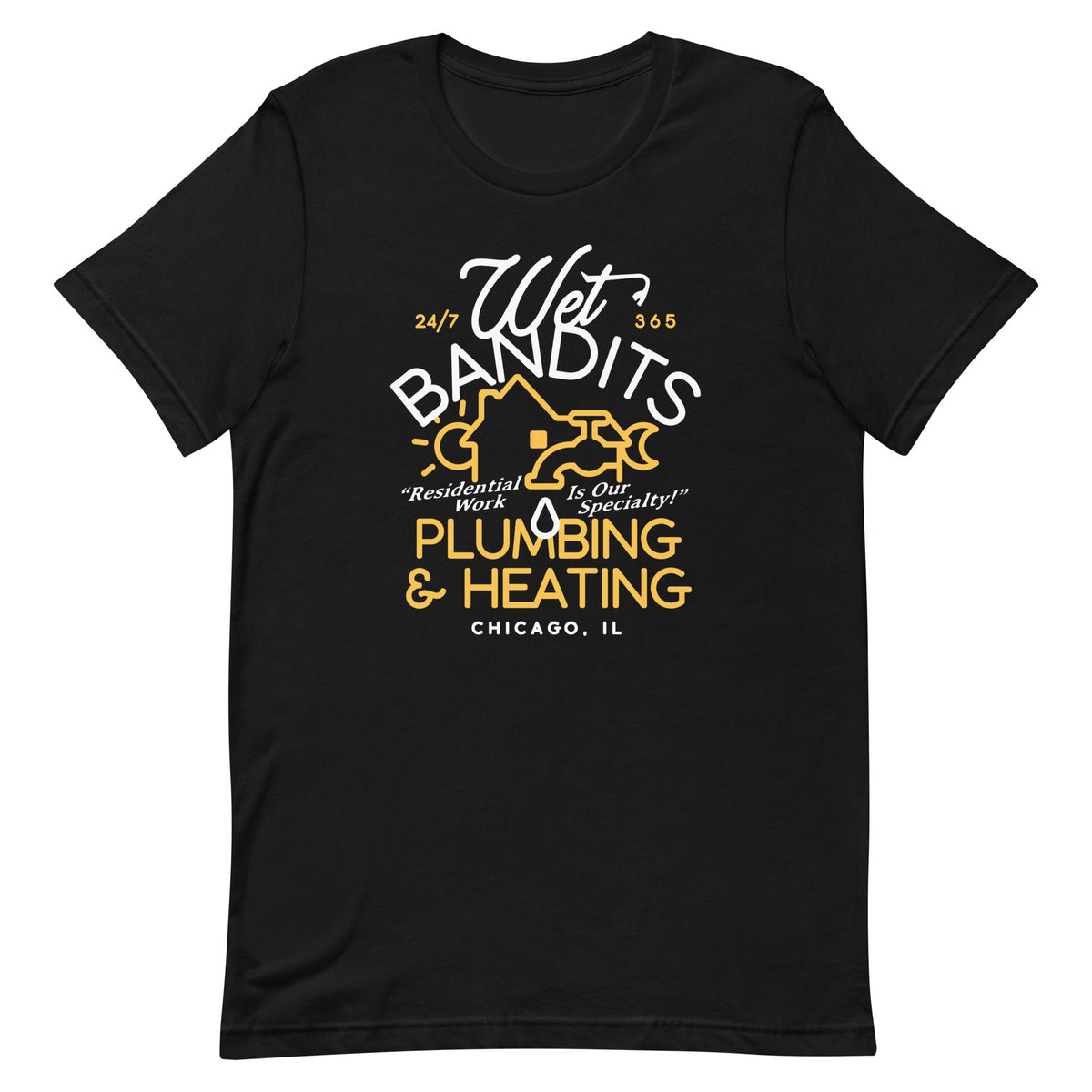 Wet Bandits Plumbing & Heating Men's Signature Tee product image 2